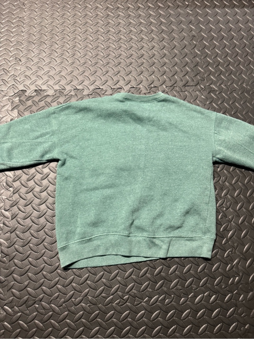 Vintage Havana Girls Chill Crewneck Sweatshirt Green Pink Size M 10/12 - Picture 11 of 11